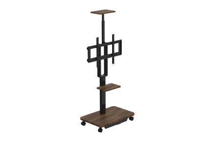 TV-bänk med en motor för mobil vagn